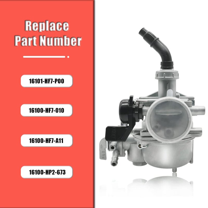 Aniro Moto TRX90 Carburetor Replace for Honda TRX 90 EX 90EX Sportrax Fourtrax 90 1993-2004 2005 2006 Carb 16100-HP2-673 - Image 2